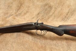 Belgian W. Richards Double Barrel Hammer Shotgun 12 GA 30&rdquo; 1874-1898 Antique - 10