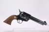 Desirable Custom Colt Cowboy Single Action All Blue Revolver & Box - 3