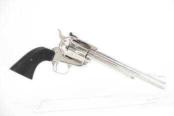 1981 Colt 7 1/2" Nickel .357 Magnum New Frontier Single Action Revolver