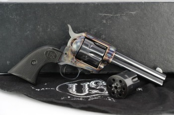 USFA Model Plinker .22 LR & WMR 4 3/4" Single Action SAA Revolver & Box