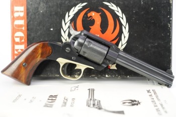 Early 1960's Ruger Bearcat Pre-Warning Single Action Revolver & Box