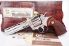 Colt Nickel Python .357 Magnum Double Action Revolver, Model I3661 & Box - 2