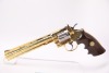 1 of 1,000 Factory Engraved Gold Wash Colt Python 20th Century Special edition & Case - 4