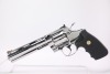 Colt Nickel Python .357 Magnum Double Action Revolver, Model I3061 & Box - 4