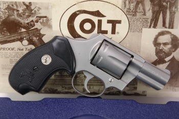 Colt Model .38 SF-VI .38 Special Stainless Double Action Only Revolver & Box