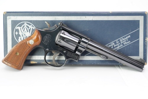 Smith & Wesson Model 17-3 K-22 Masterpiece .22 LR Double Action Revolver & Box