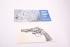 Smith & Wesson Model 19-3, The .357 Combat Magnum Nickel Revolver & Box - 24