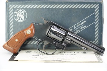 Smith & Wesson Model 31-1 .32 S&W Long 4" Double Action Revolver & Box