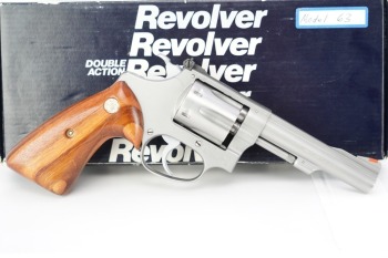 Smith & Wesson Model 63 No Dash .22 LR 4" Double Action Revolver & Box