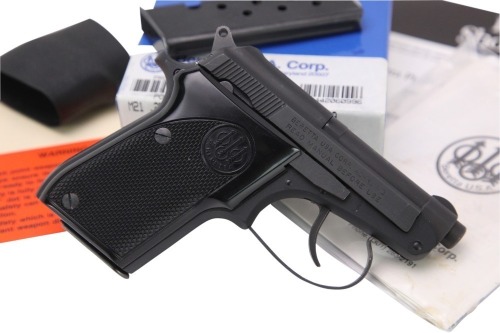 Beretta Model 21A Matte Finish .25 ACP Pocket Double Action Pistol & Box